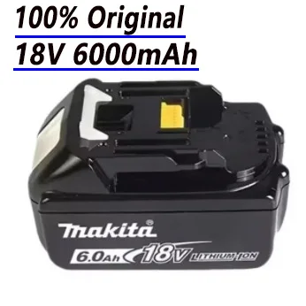 

100% Original BL1860 rechargeable battery, suitable for Makita 18V 6Ah battery, BL1850 BL1880 BL1860B LXT400