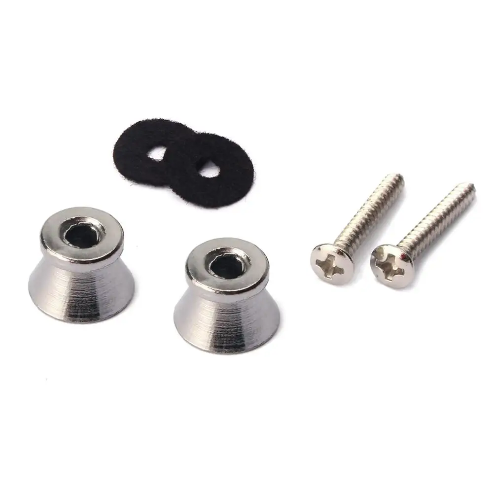 

Guitar Strap Locks Metal Lock for Electric Bass Durable Steel Prevent Fall Easy Installation Musical Instruments Accessories