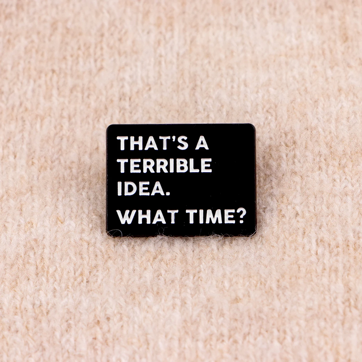 "YES I DO BITE" Zitate Emaille-Pins IRON DEFICIENCY PRINCESS Brosche Anstecknadel Abzeichen für Kleidung Accessoires Modeschmuck Geschenke – Detail 4