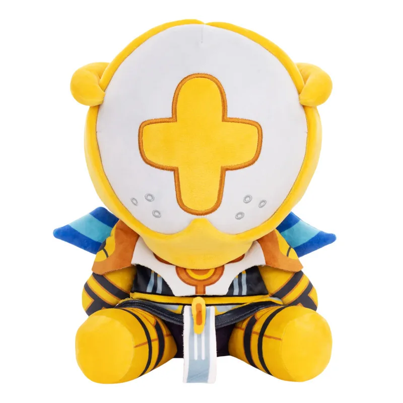 Cute Ultrakill Game Plush Doll Toy Cartoon Ultrakills Cross Face Sitting Robot Peripheral Warrior Doll Gift Cute For Kid Gifts