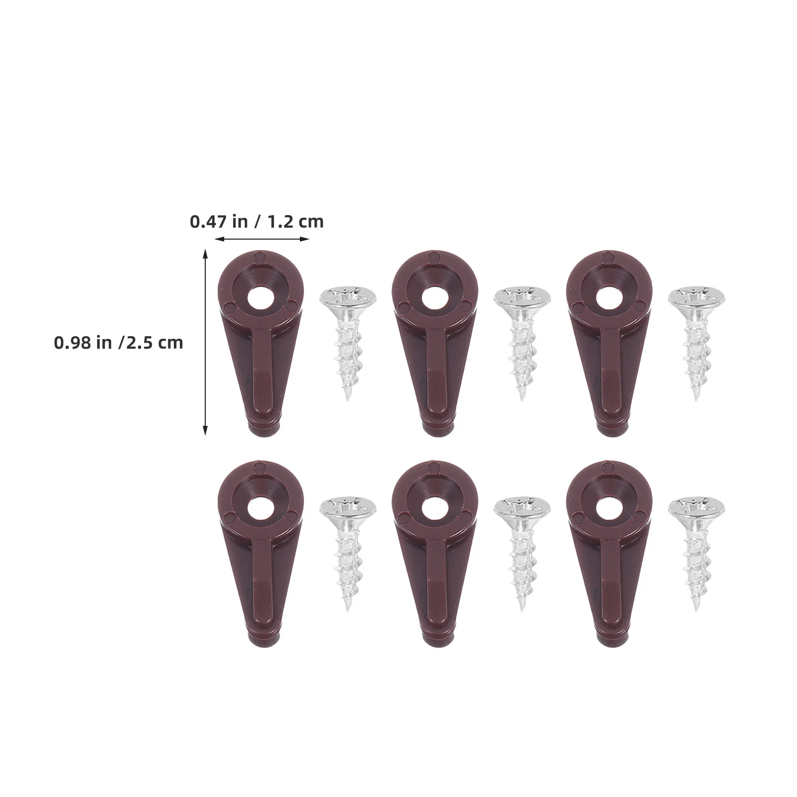 1Set Glass Retainer Clips Kit Transparent Plastic Mirror Holder Clips Stable Support for 3-4Mm Cabinet Doors Mirrors