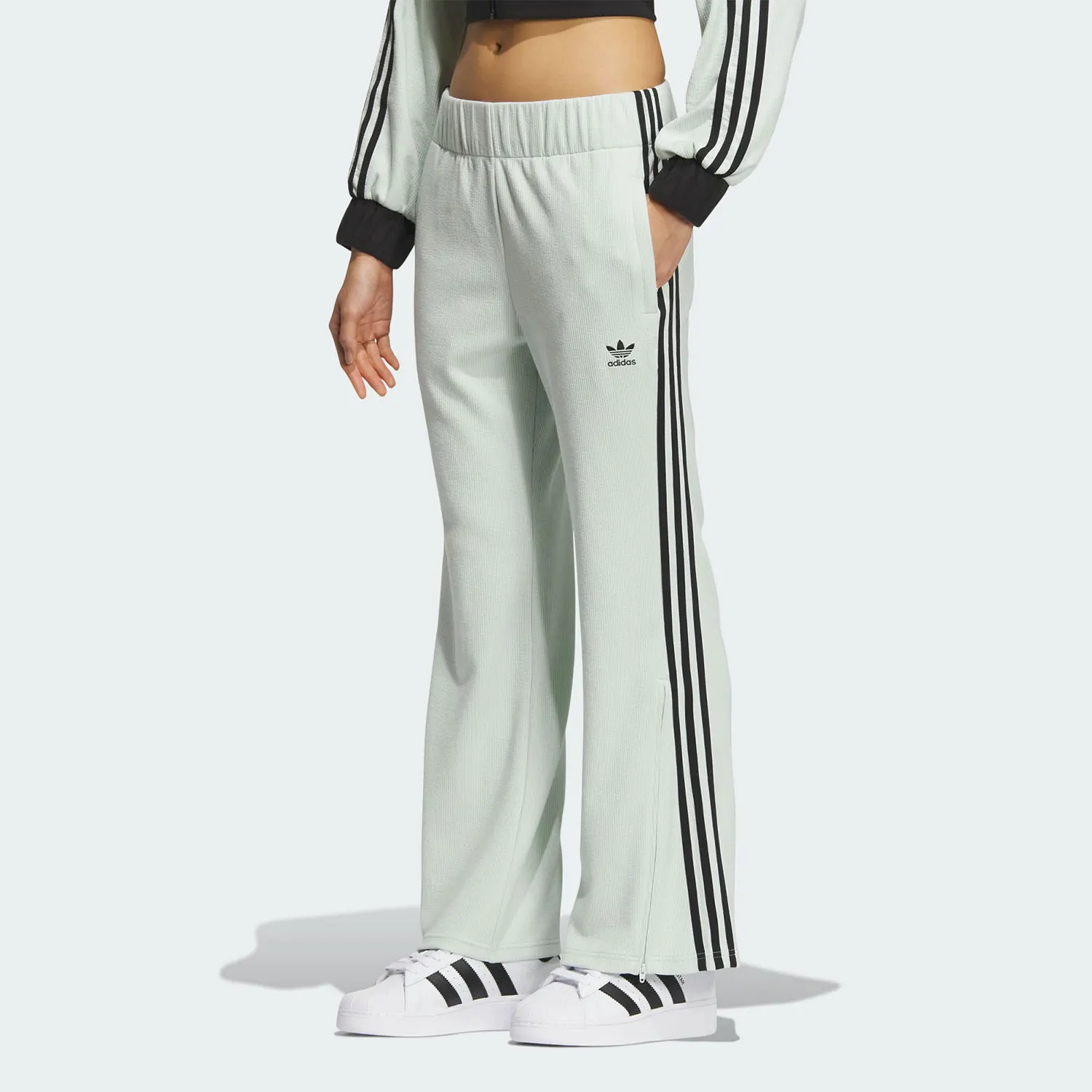 

Adidas Genuine FLARED PANTS W Women's Sports Wide-Leg Pants IY7122