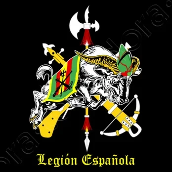 Cabra De La Legião Española. Legião espanhola mascote cabra camiseta 100% algodão o-pescoço manga curta casual masculino camiseta tamanho S-3XL
