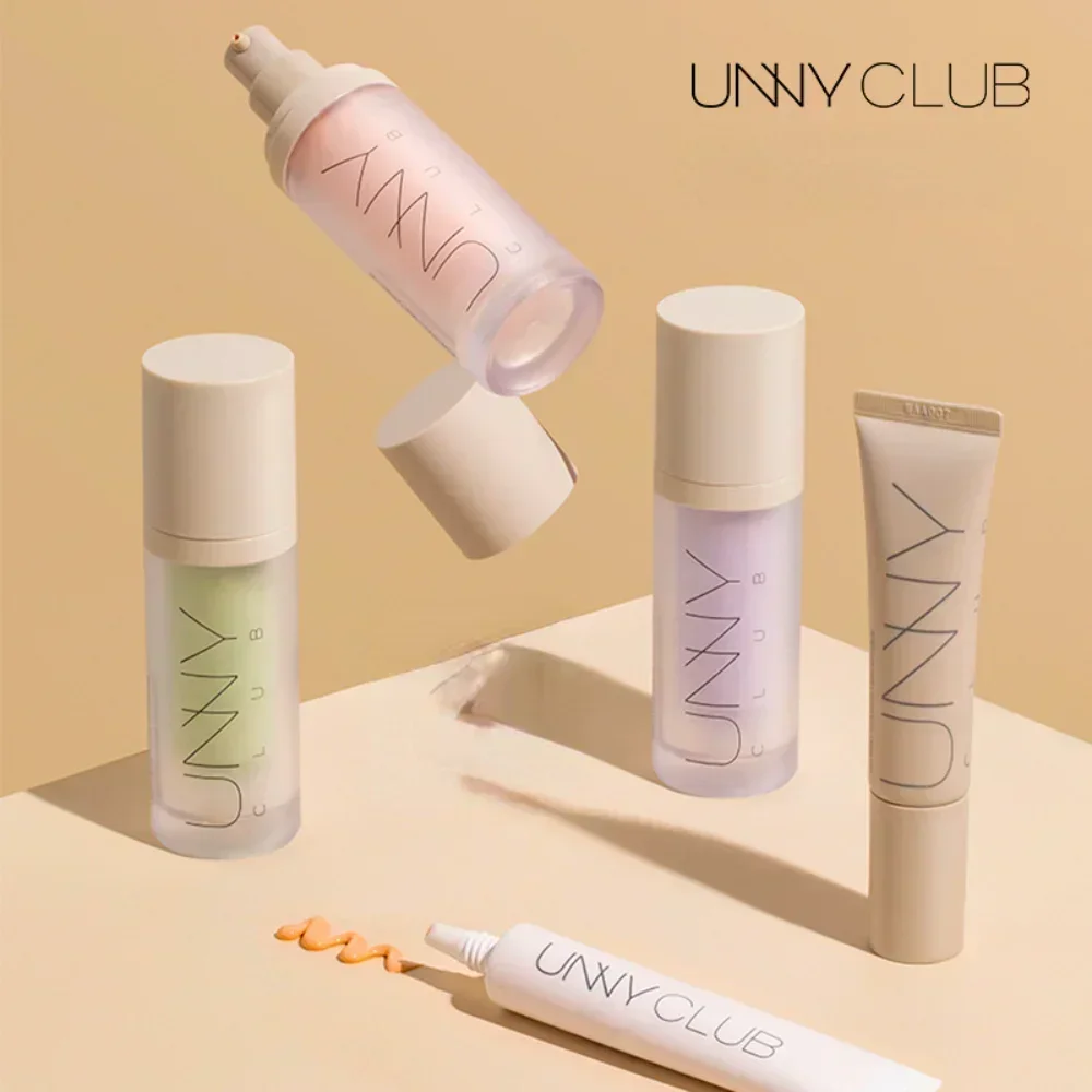 UNNY Isolation Makeup Primer Cream Base Cream Invisible Pores Moisturizer Light Transparent Concealer Beauty Makeup Cosmetics