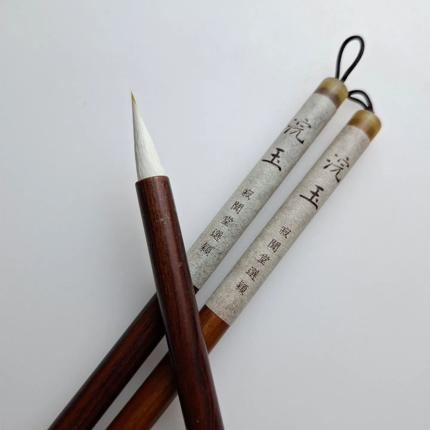 Middle Regular Script Writing Brush Jade Small Cursive Grass Weasel's and Goat's Hair Medium Handwriting Feet Holy Preface