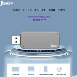 CoolFish USB3.2 Solid State Drive 1T2T512G 550MB/s Pen Flash Drive Hard Drive Type C Pendrive for PC SSD Windows10 Free Shipping