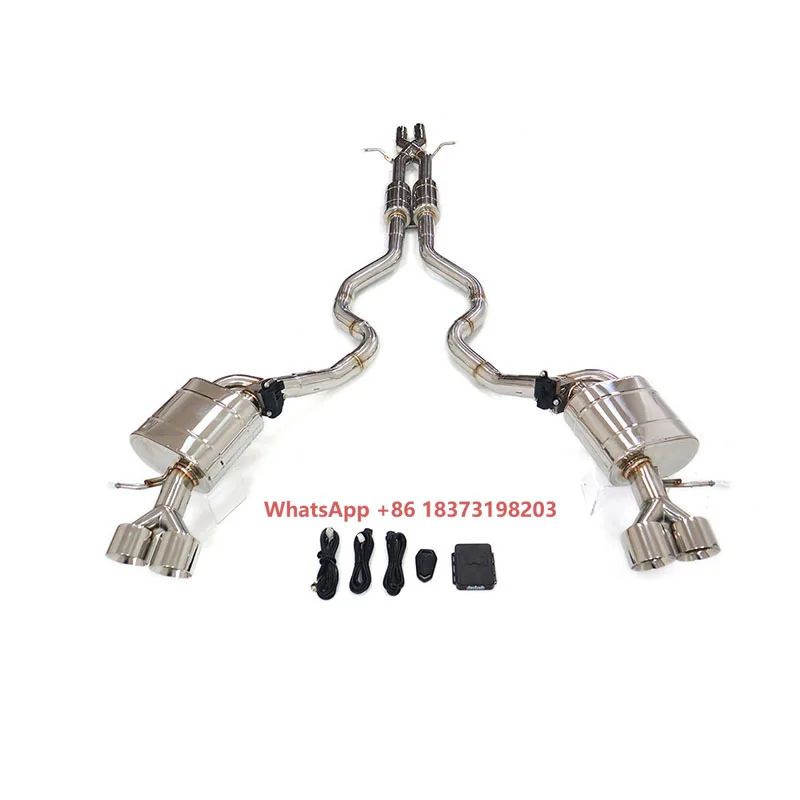 ING Factory Hot Selling Exhaust for Range Stainless Steel Catback Exhaust Valve L320 L322 3.0T with Mufflers