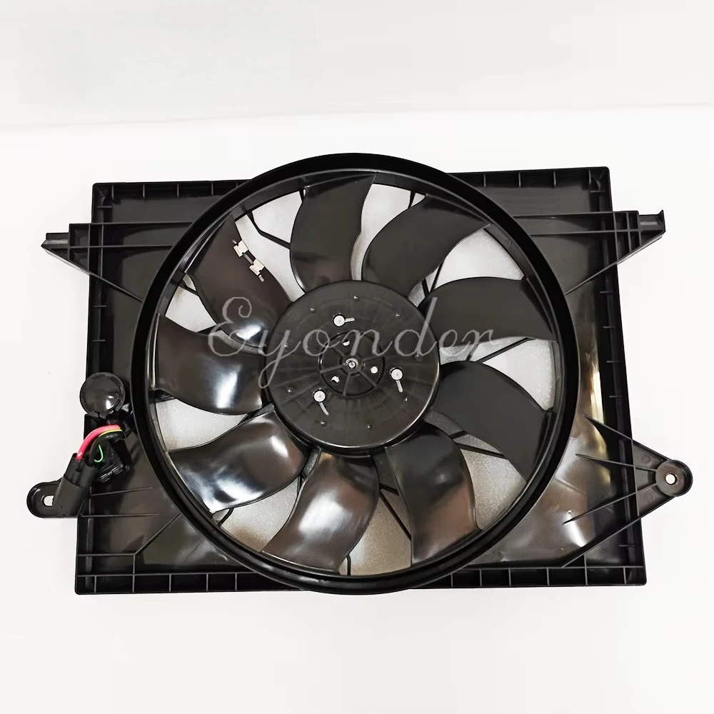 Electric Cooling Radiator Fan Assembly for DODGE CHALLENGER CHARGER SRT 6.2 2015 - 2021 CH3115190 5181995AB 5181995AC 68541987AA