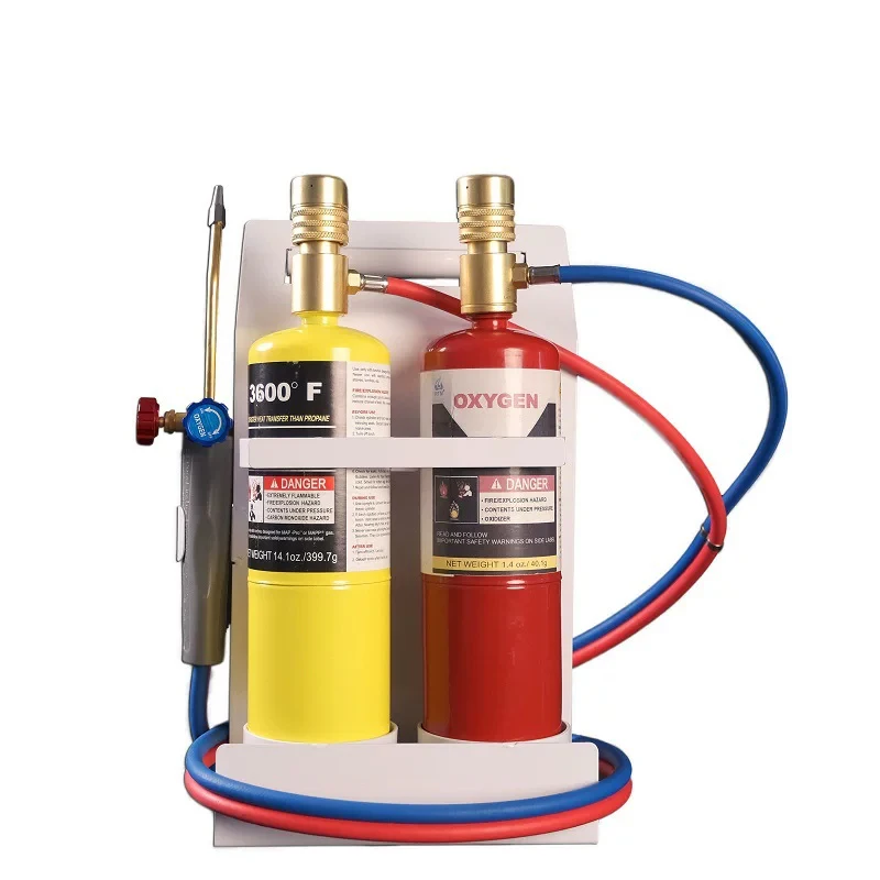 Portable Oxy-Acetylene Torch  Mini Propane Oxy-Acetylene Torch (All-Copper) -Oxy-Acetylene/MAPP/Propane Dual-Fuel Welding Torch