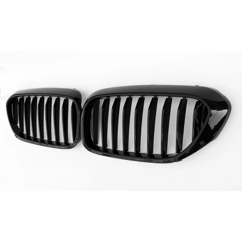 A pair（L+R） G30 G31 Black Golssy  Front Grills Fit For BMW  5-Series G30 G31 2017+ Front grille accessories