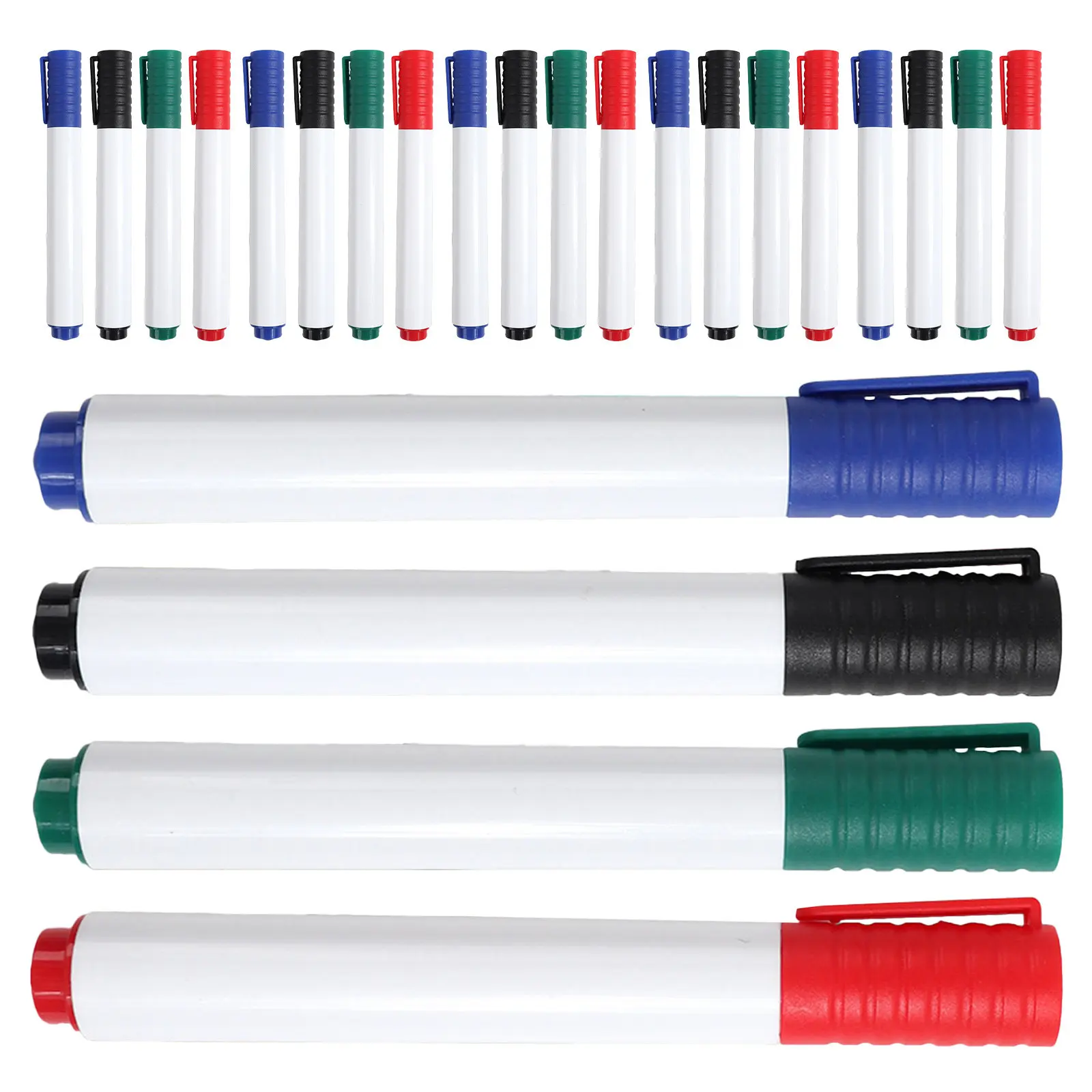 

24Pcs Washable Liquid Chalk Markers Quick Dry Erasable Bold Tip for Blackboard Whiteboard Glass Window Chalkboard Menu Board