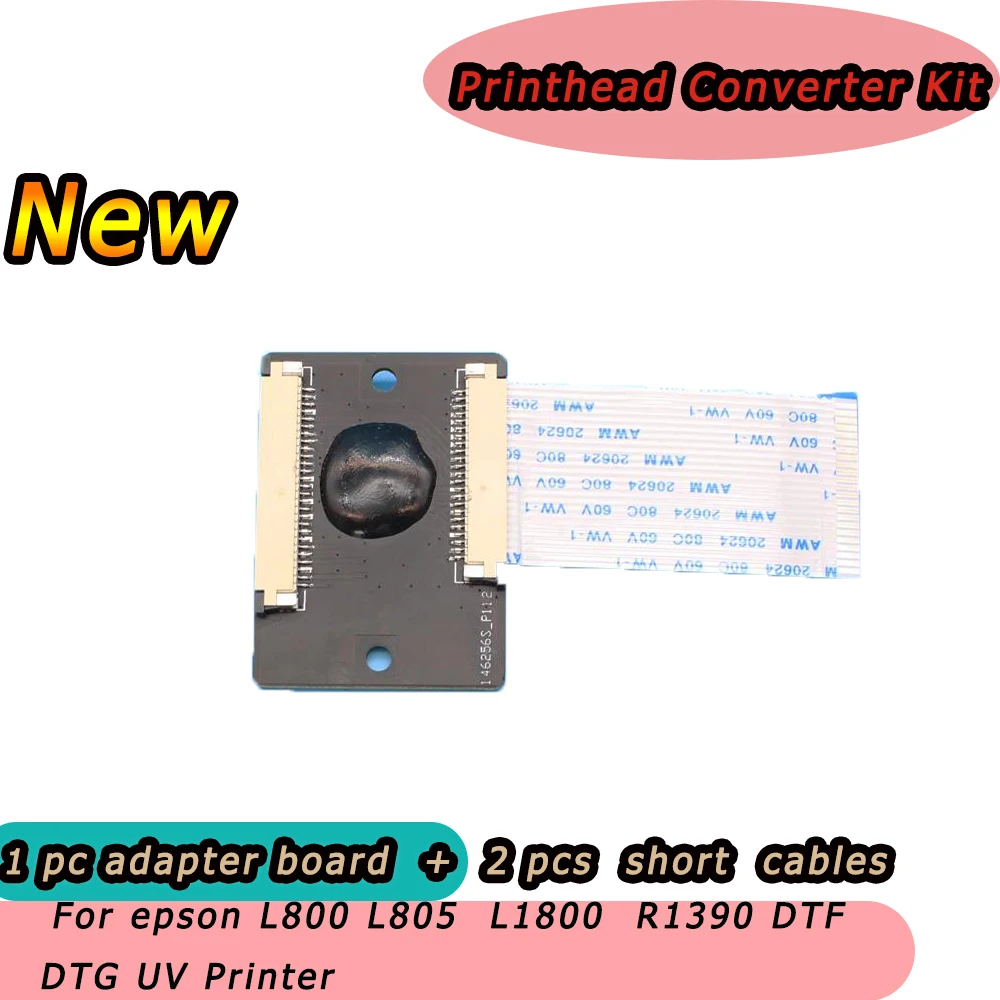 

L1800 Printhead Converter For Epson L1800 R1390 DTF DTG UV Printer Use L805 L800 Print Head Adapter Board Card