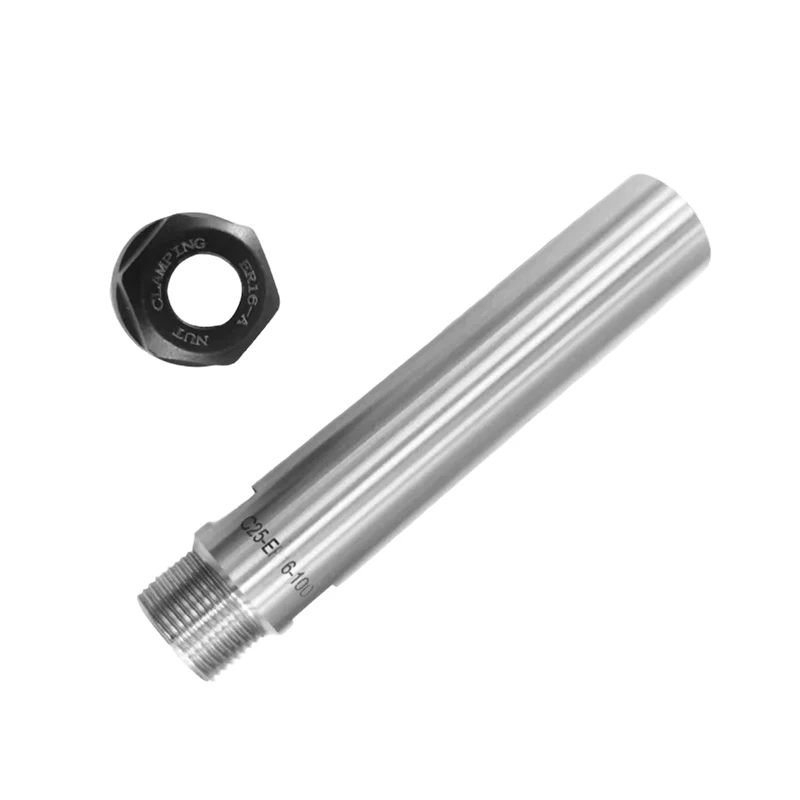 CNC Milling Turning Lengthen Tool – ER Extension Rod C8 C10 C12 C16 C20 C25 C32 C40 ER8 ER11 ER16 ER20 ER25 ER32 Collet Chuck