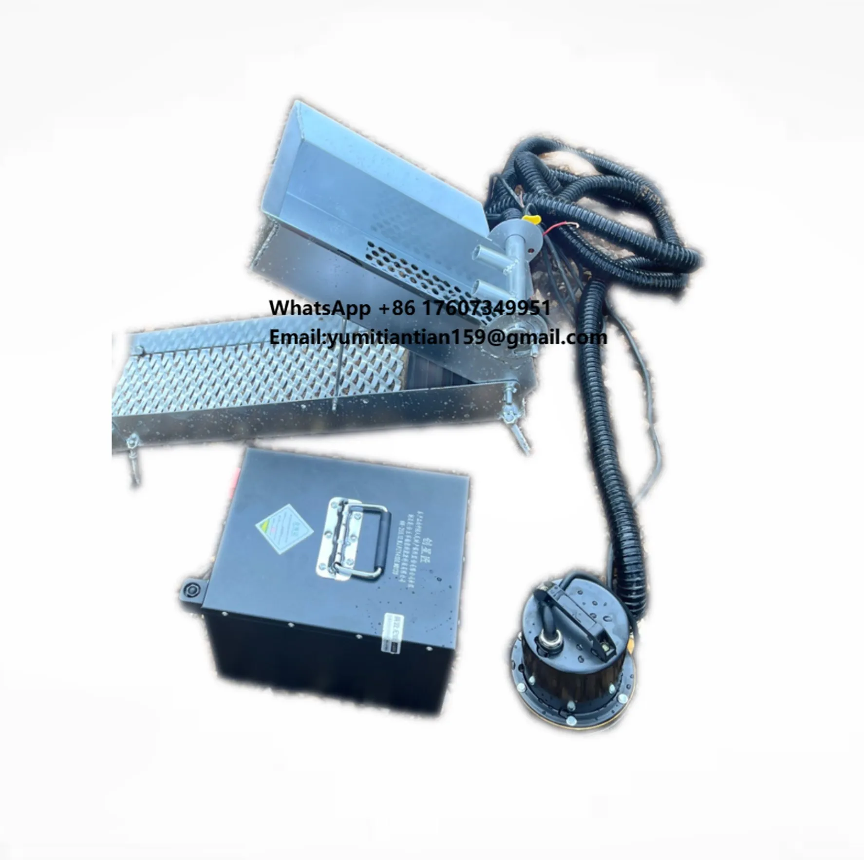 Lithium-Ion Powered Small Outdoor Folding Vibrating Screen Gold Mining Machine Silent Motor Noiseless Gold Washing Chute Tool