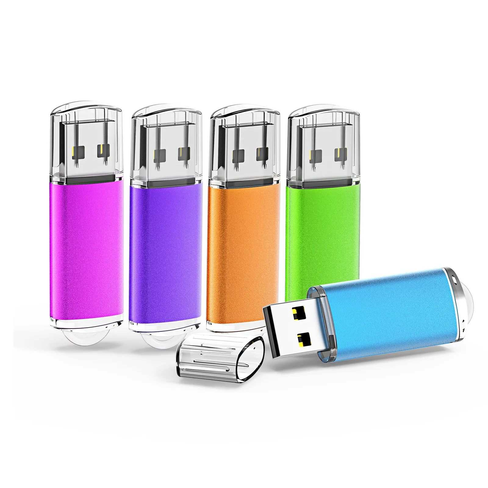 KOOTION U215 5 шт./партия цветной высокоскоростной флеш-накопитель Usb 2,0, флеш-накопитель 64 ГБ, 32 ГБ, 16 ГБ, 8 ГБ, 4 Гб, 2 Гб, карта памяти, флешка