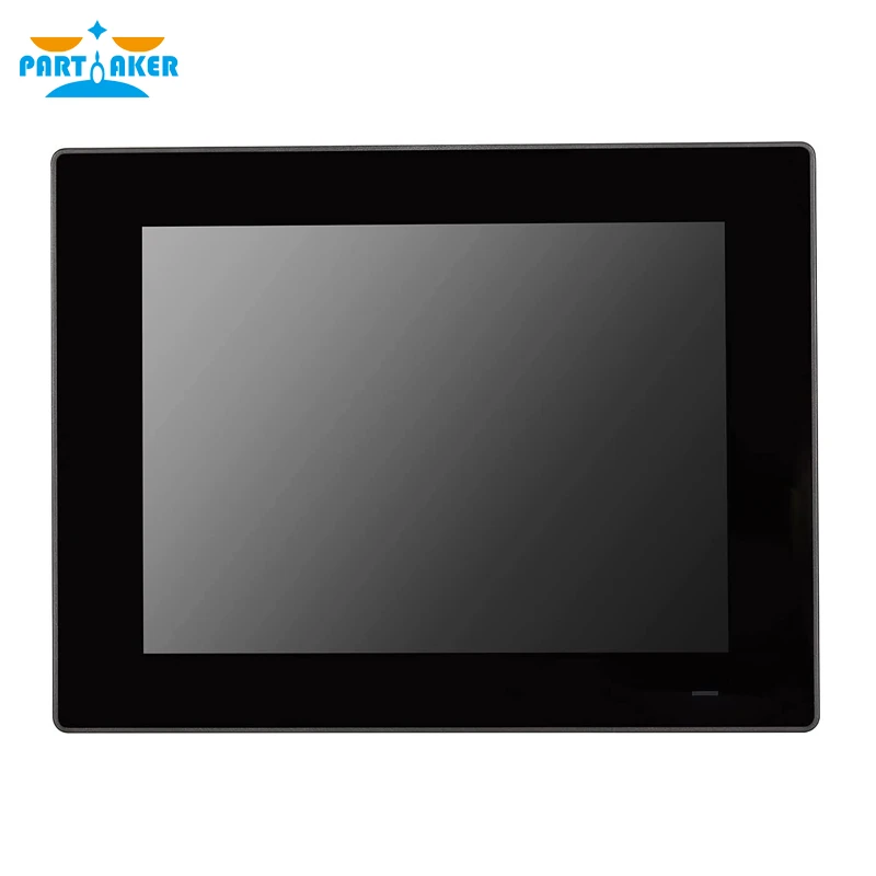 12.1นิ้ว TFT Industrial Panel PC 10จุดหน้าจอสัมผัสแบบ Capacitive Touch Screen Intel J1800 J1900 I5แผงด้านหน้า IP65 Fanless VGA