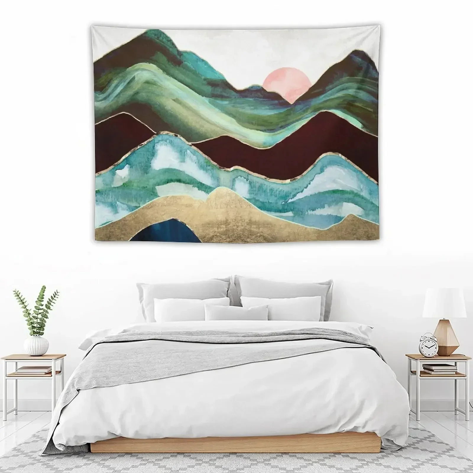 

Velvet Mountains Tapestry Christmas Decoration Room Decoration Accessories Wall Deco Wall Decor Tapestry