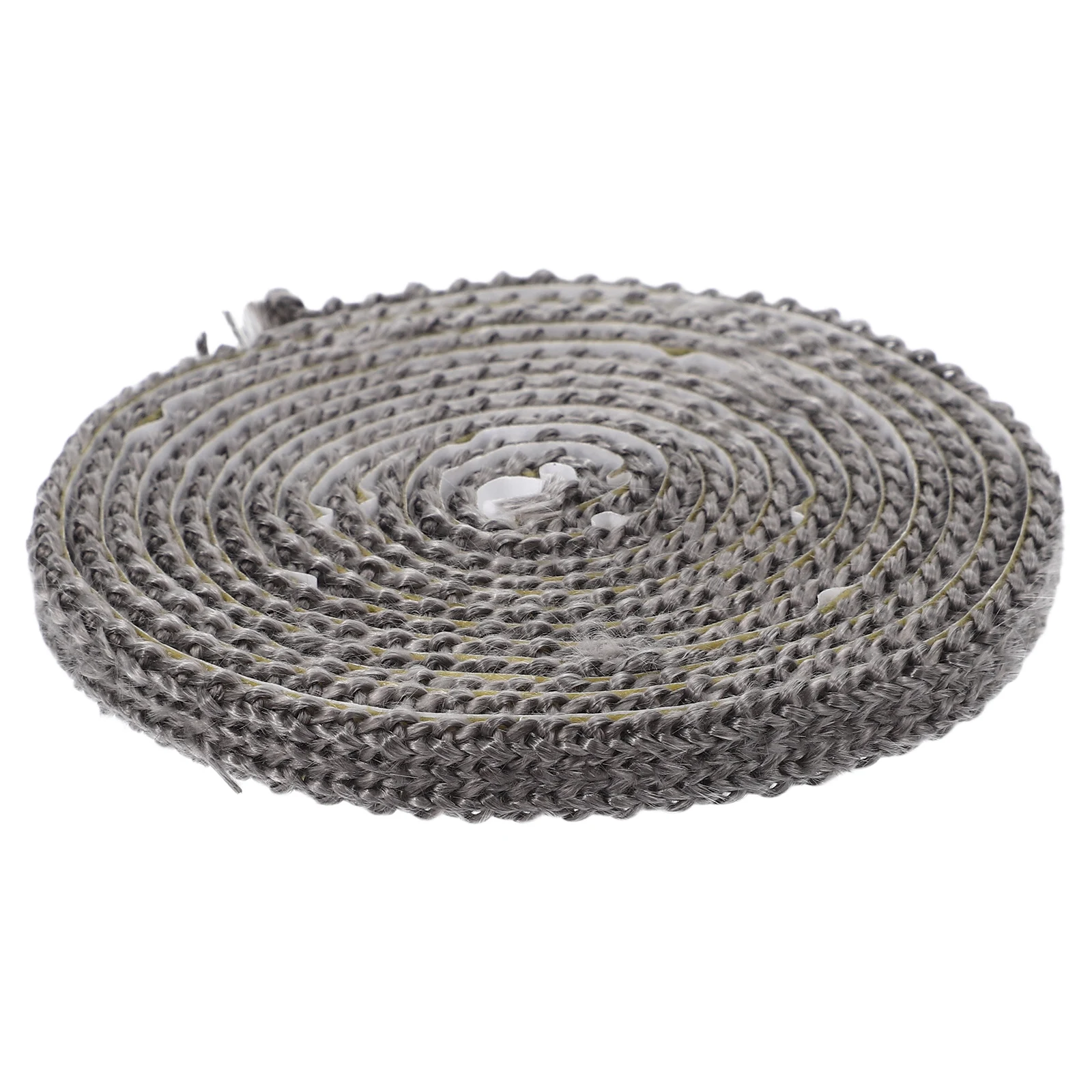 

Furnace Gasket Stove Seal Tape Heat Resistant Smoke Proof Flat Rope Indoor Fireplace Wood Pellet Replacement Adhesive Fiberglass
