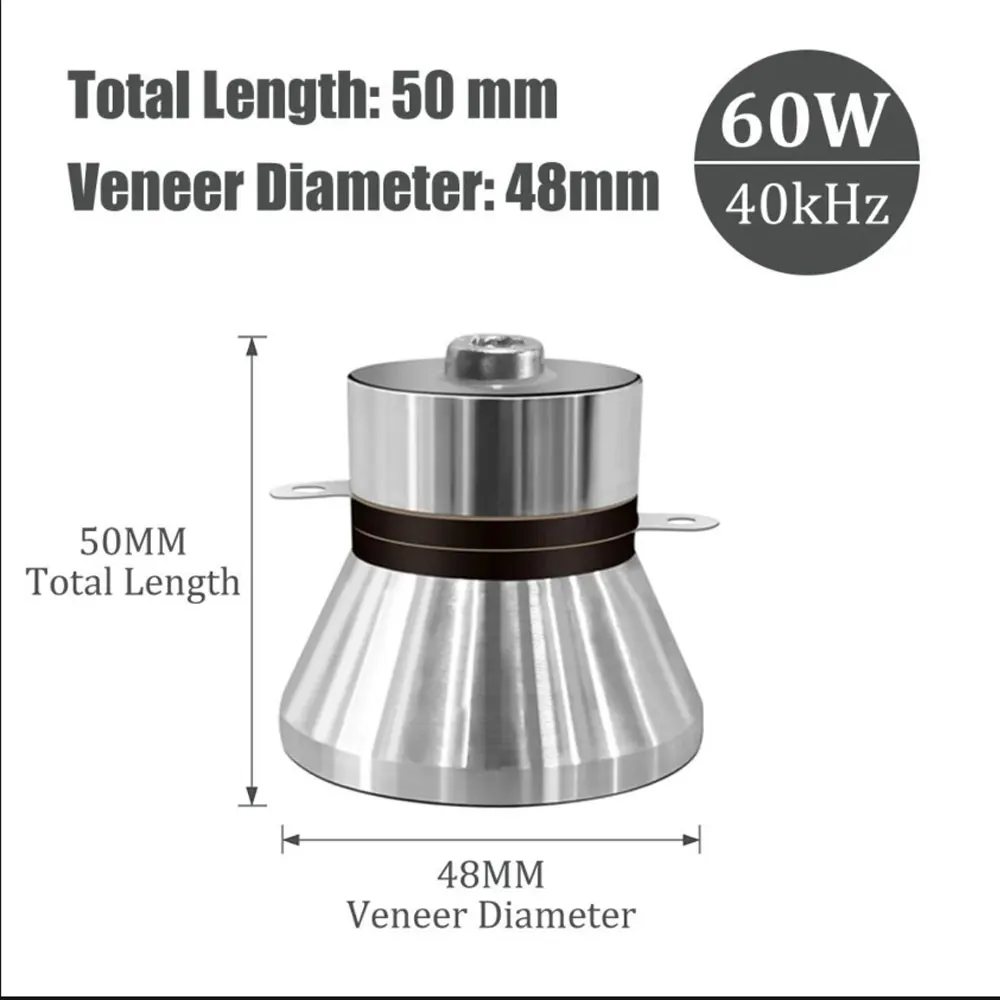 Ultrasonic Cleaner PCB Driver Boards Circuit Board Kit With 40KHz Ultrasounic Transducer