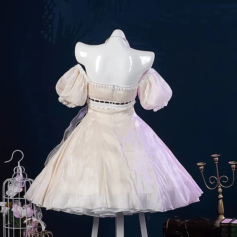 

25COSEVA Asuka Langley Soryu Cosplay Whisper of Flower Ver Reii Asukaa Dress Suits Women Princess Dress Halloween Cosplay Clothi