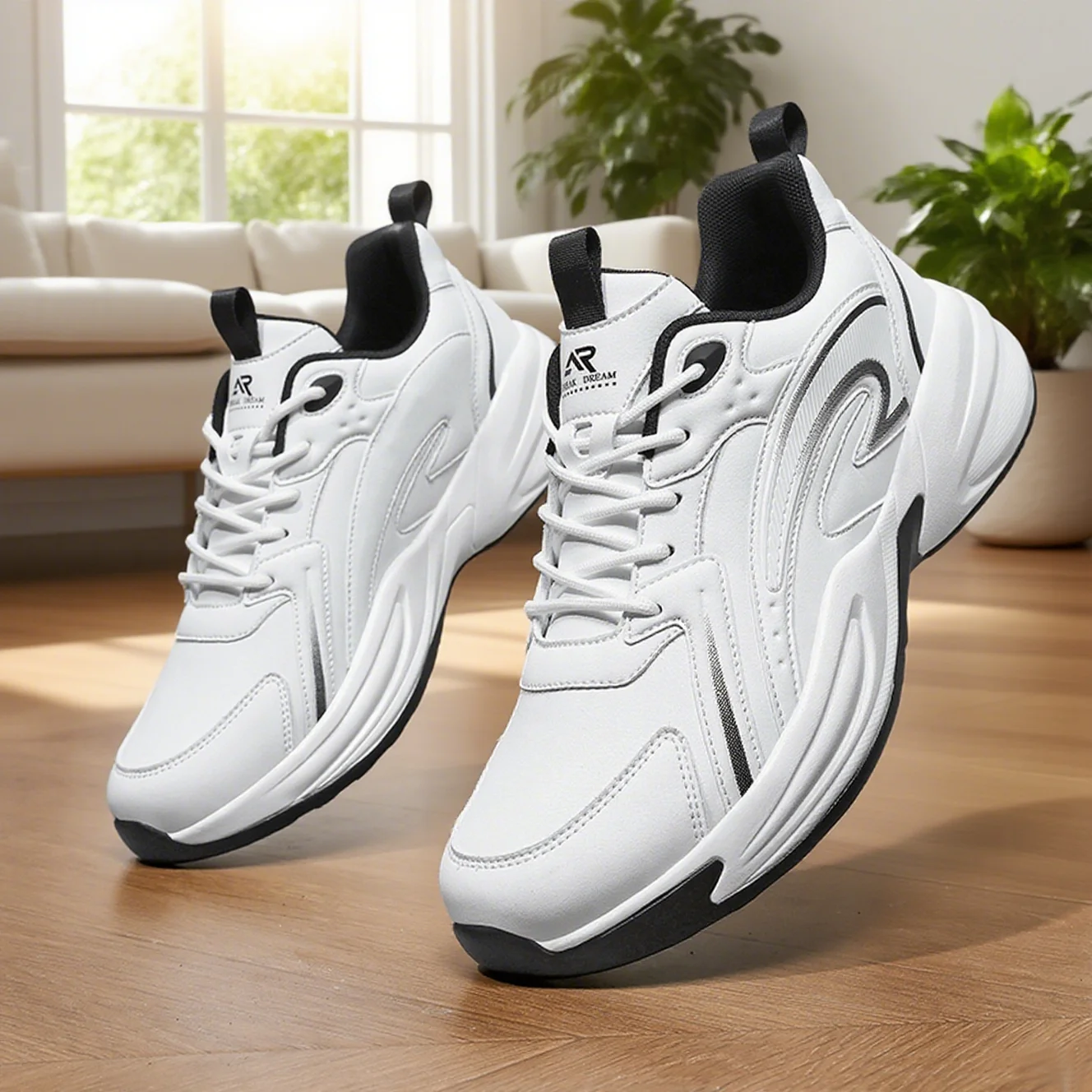 

Autumn and winter leather casual shoes men's outdoor trend versatile comfortable thick-soled non-slip wear-resistant men's shoes