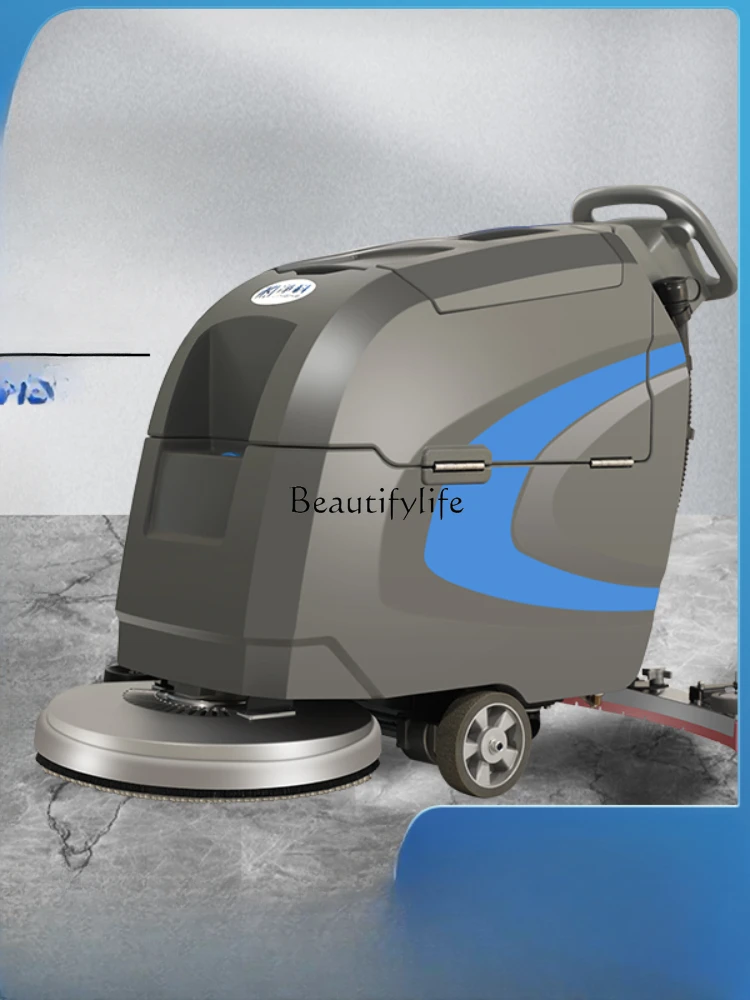 Hand-Propelled Floor-Washing Machine Commercial Restaurant Mopping Machine Industrial Property Mopping Machine