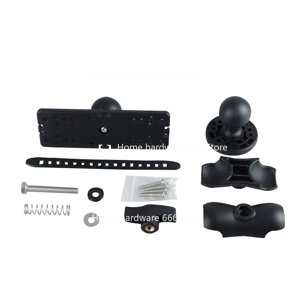 60 Degree Rotating Fish Detection Fixed Bracket GPS Bracket Pre-installed Board, Yacht Fish Finder Bracket  Finder Accessories