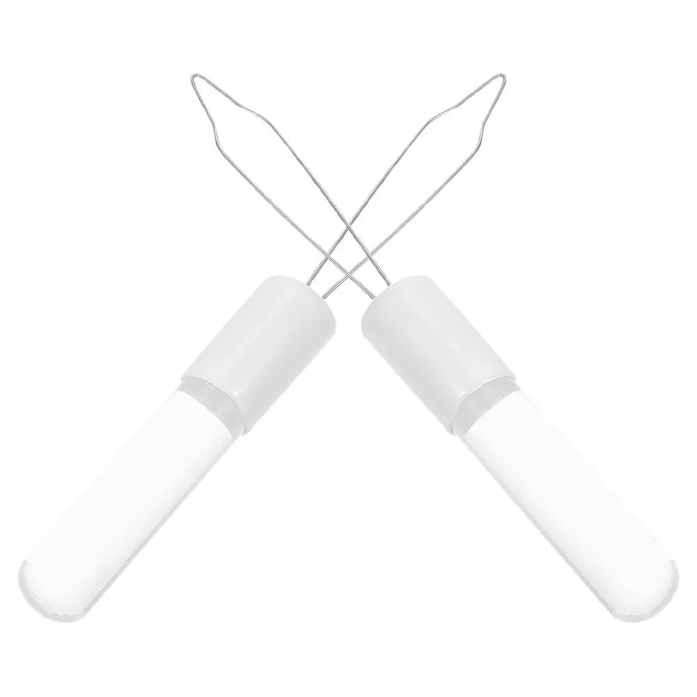 2Pcs Button Hook Zipper Puller Dressing Aid Tool Threading Zipper Pulling Assistance for Shirts