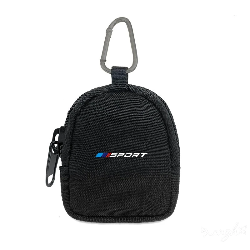 Car Key Wallet Holder Coin Purses Pouch Bag Zipper Pocket  For BMW 1 3 5 Series G30 G20 F30 F10 E60 X1 X3 E70 F15 F48a Key Case view 5