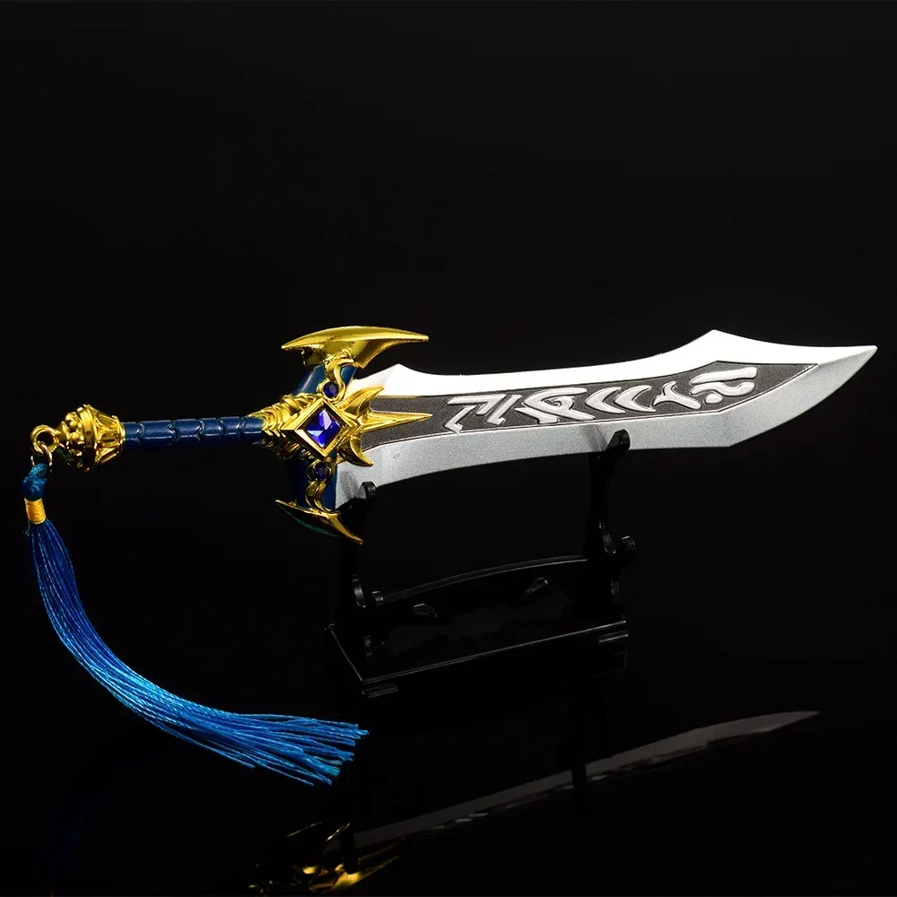 21cm World of Warcraft Game Weapon Sword QuelSerrar Sword Arthas Menethil Blade Highborne Metal Uncut Model Collection Gift Kid