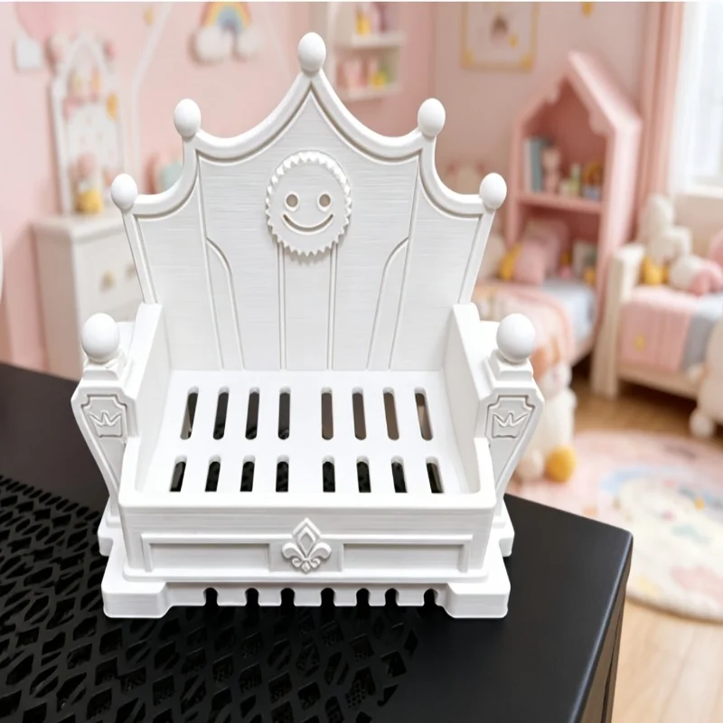 Mini Sofa Throne Suitable for Bathroom &Kitchen- Vintage Draining Storage Tray with Hollow Drainage System,Mini Soap Dish Holder