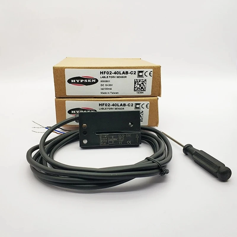 Hampson HYPSEN slot type label electric eye sensor labeling machine label quality inspection machine HF02-40LAB-C2