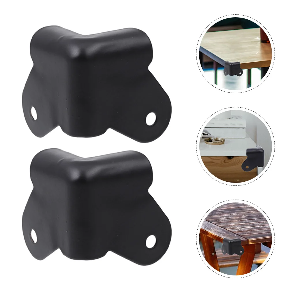 

24Pcs Durable Iron Corner Protectors Style Speaker Cabinet Guards Anti-Collision Furniture Cover Speaker Corners Cover