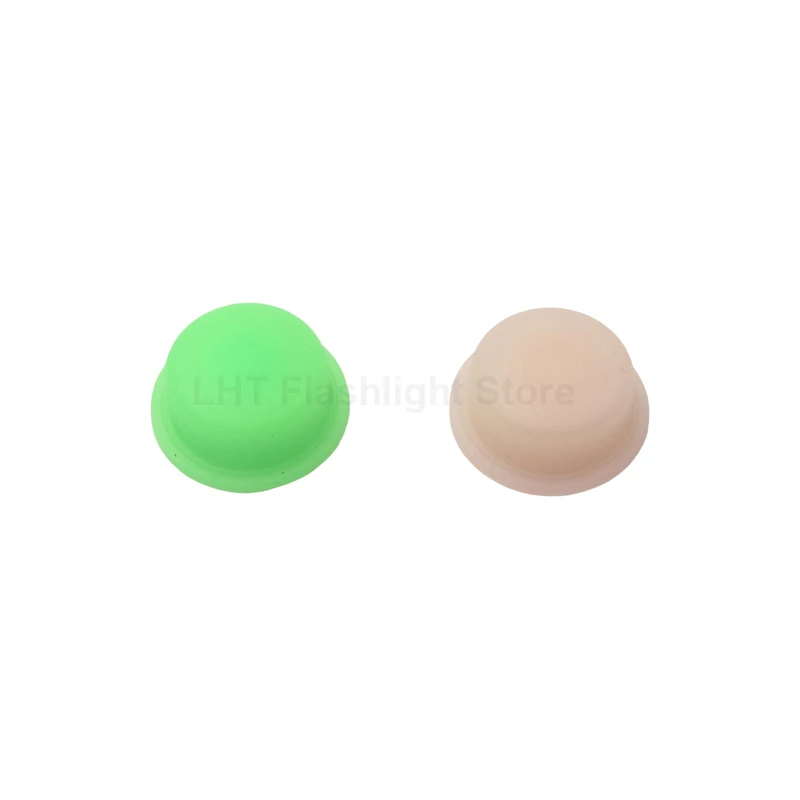 14mm (D) x 8mm (H) Silicone Tailcaps Smooth Version (5 pcs)