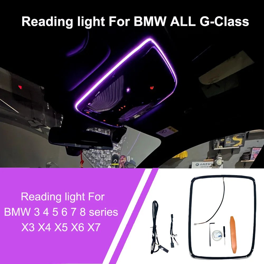 LED Reading Light for BMW 3 4 5 6 7 8 Series X3 X4 X5 X6 X7 G20 G26 G30 G32 G11 G16 G01 G02 G05 G06 G07 G60 G70 Car Ambient Lamp