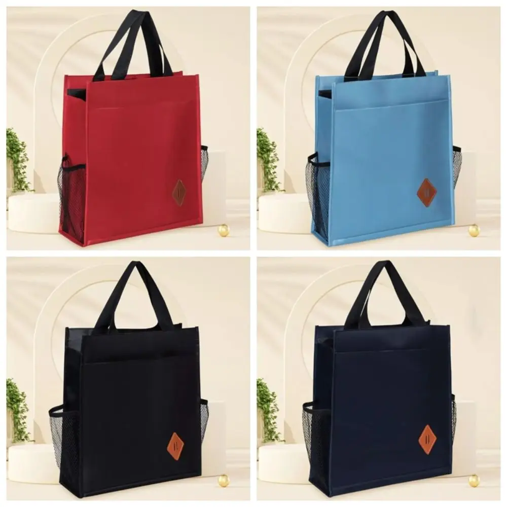 High Quality Large-capacity Tote School Bag 3-Layer Oxford Cloth Tutorial Bag Art Storage Bag Students