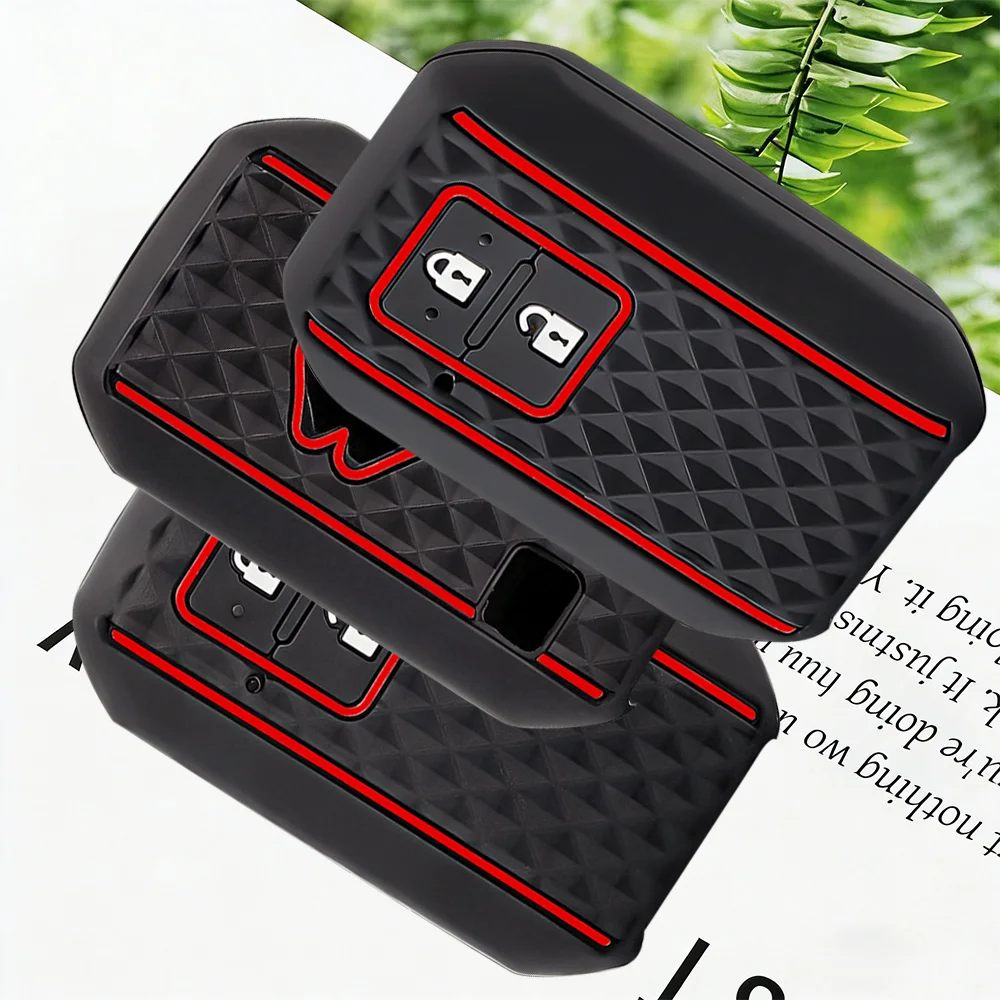 

Silicone 2 Buttons Car Remote Key Case Cover Shell For Suzuki Ertiga Swift Wagon R Holder Keyless Fob Protector Accessories