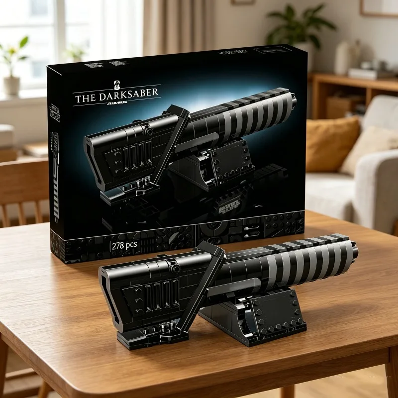 

278PCS Space Battle The Darksaber Model Building Blocks Black-handled Lightsaber Assemble Bricks Toy Gift For Adult Fan