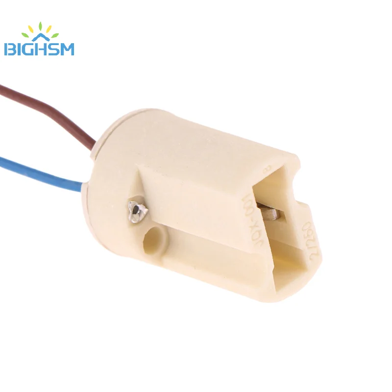 1/5Pcs G9 Lamp Base Ceramic Connector Bases Socket With 15CM Line For LED Halogen Bulb Light G9 Lamps Holder
