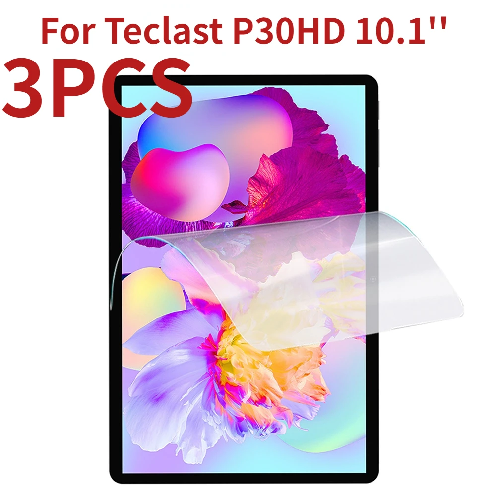 

3 Packs PE Soft Film Screen Protector For Teclast P30HD 10.1 inch Protective Film For Teclast P30 HD PET Soft Film