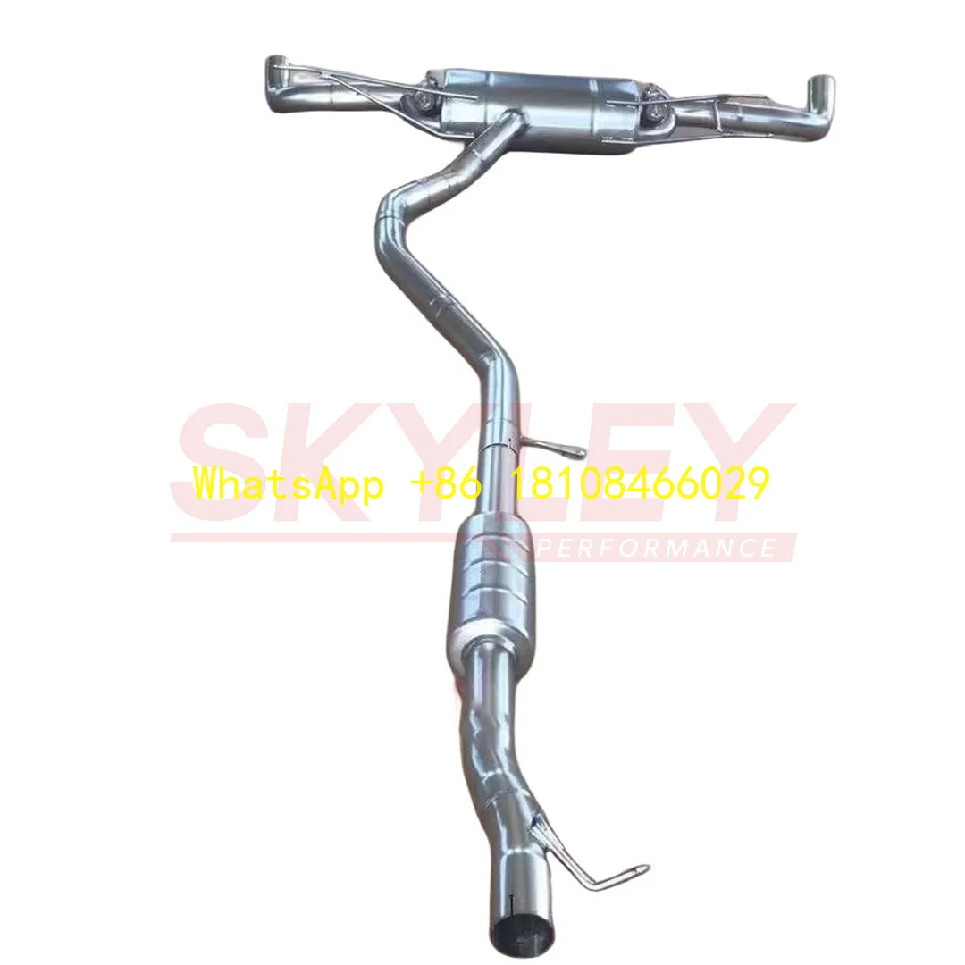 

Высокопроизводительные автомобильные аксессуары из нержавеющей стали 304, Valvetronic Catback для выхлопной системы Land Rover Discovery Sport 2017,