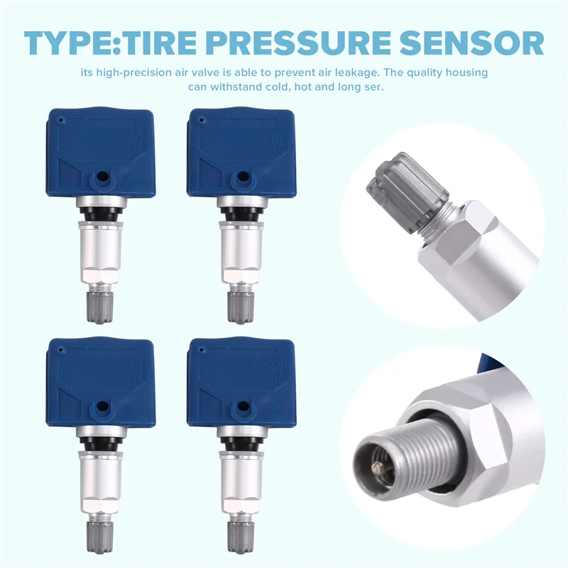 

4 Piece Car Tire Pressure Sensor 315Mhz For Infiniti FX35 FX45 Nissan Murano Frontier 2003-2009 40700CD001 40700JA02B