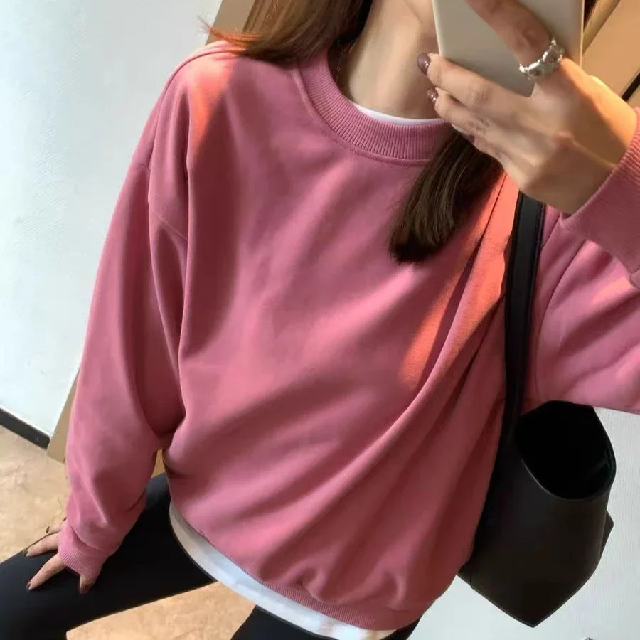 

lo Unisex Loose Accolade Crew Neck Pullover Yoga Accolade Straight Leg Sweatpant Tracksuit Pants Sports Spring Autumn Top