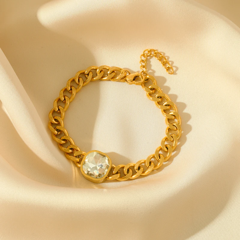 EILIECK 316L Edelstahl Goldfarbene Kugel-Perlenkette für Damen, Modischer Trend-Halsschmuck, Wasserdichter Schmuck, Geschenk-Halskette – Detail 18