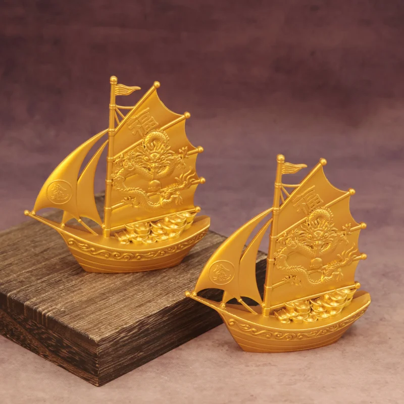 

Гладкий парусный винный шкаф, входная книжная полка, настольный дракон, парусник, украшение для дома, гостиной, офиса, магазина