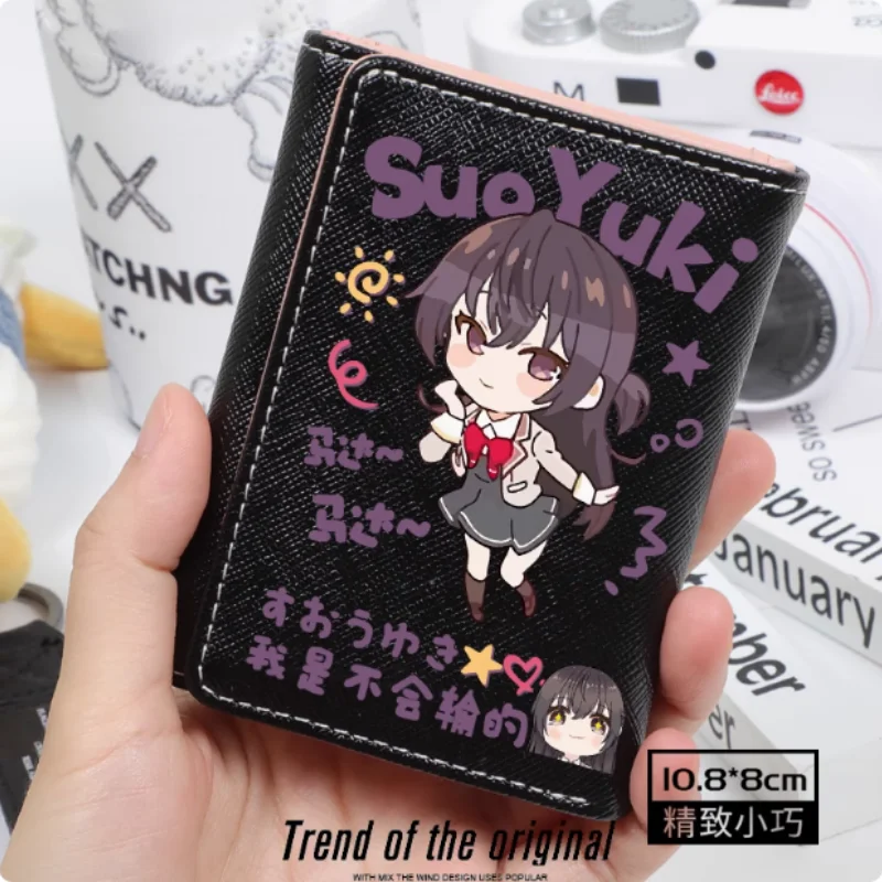 Alya Sometimes Hides Her Feelings in Russian Fashion Wallet PU Purse Card Holder Hasp Money Bag Cosplay Gift B1797