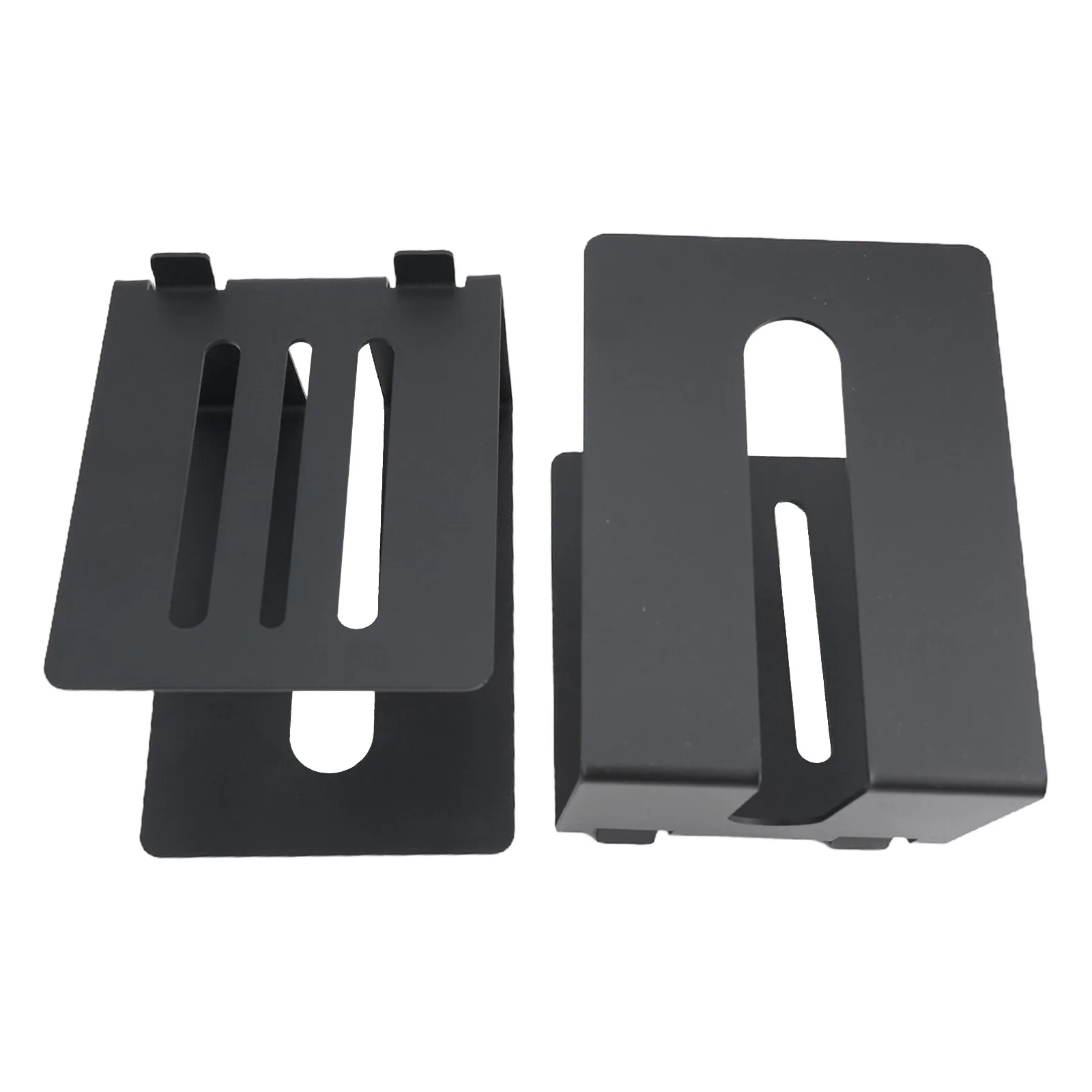 

2Pcs Metal C-Shaped Speaker Stand Heavy Duty Studio Monitor Riser Desktop Speaker Storage Bracket Black Home Parts