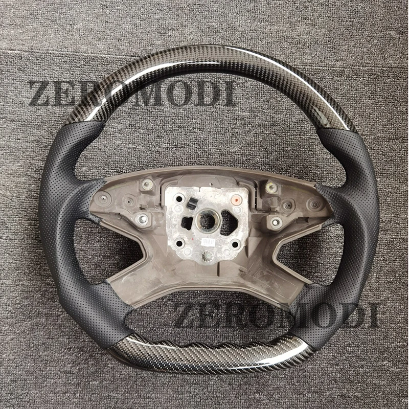 Carbon Fiber Steering Wheel For Mercedes Benz E-Class W212 E 200 260 300 2009 2010 2011 2012 2013