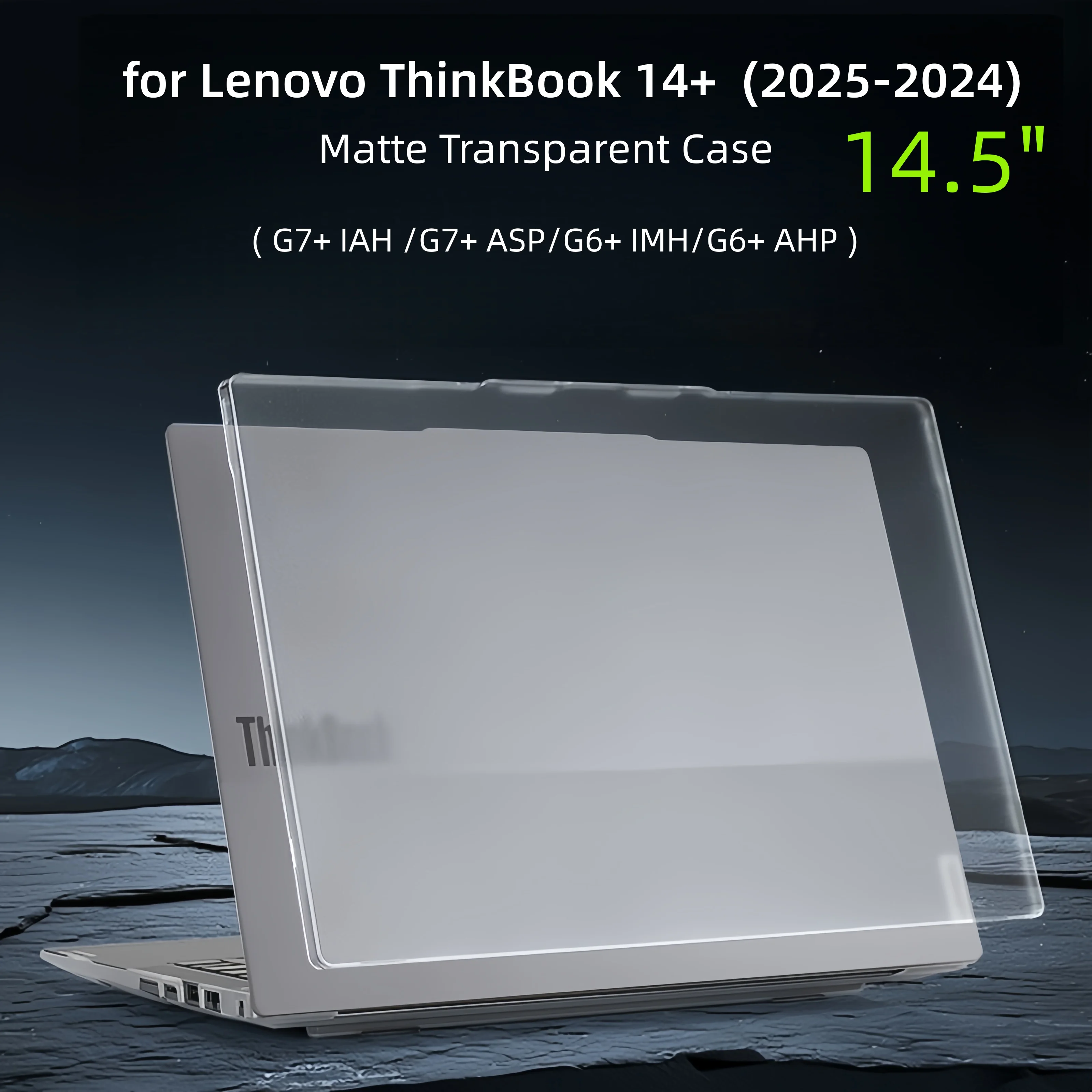 Matte Cover for 2025 Lenovo ThinkBook 14 G7+ IAH/ASP Notebook Case Hard Transparent Shell for Thinkbook14 G6+ IMH/AHP 14.5” 2024