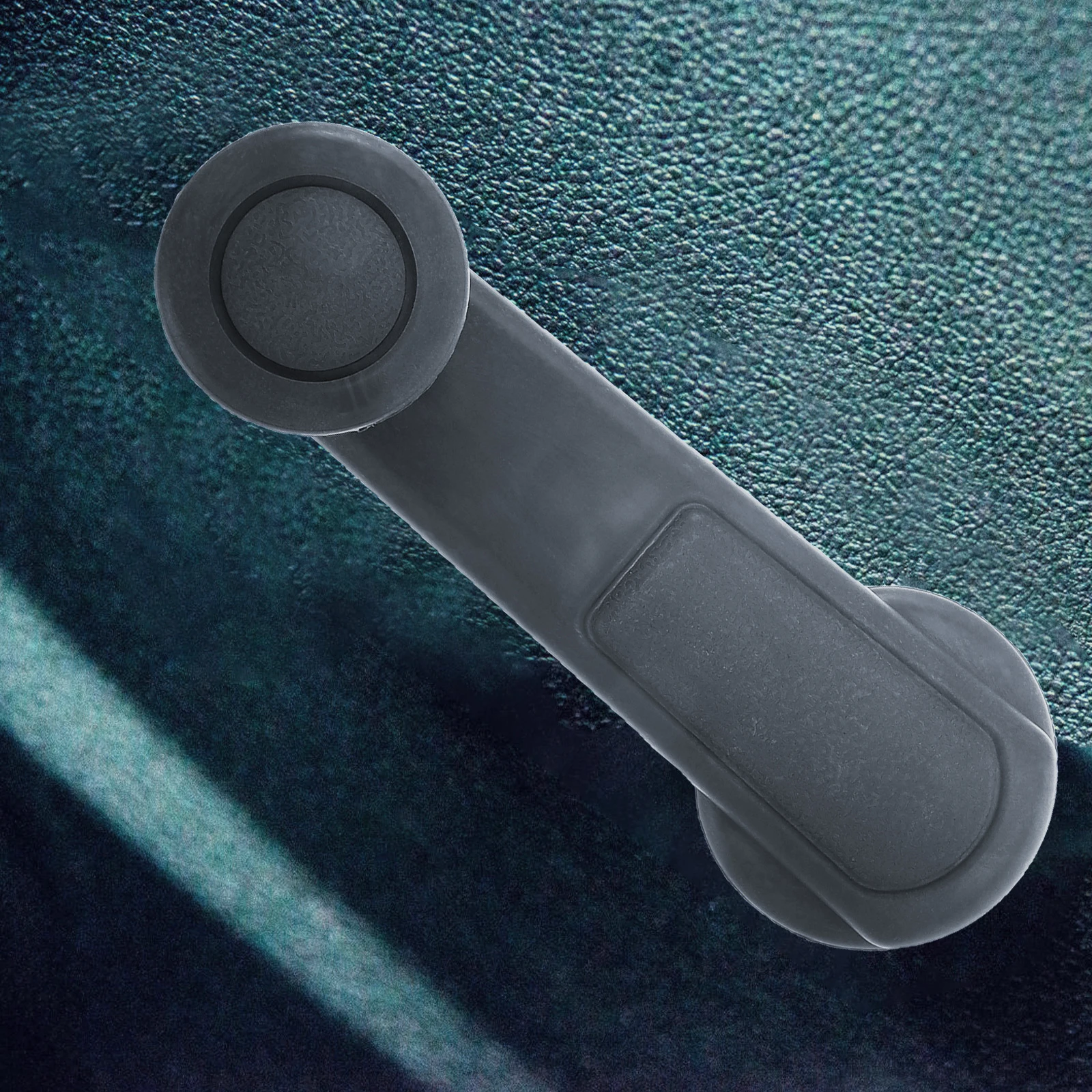 

4 Pcs Car Window Lift Handle Crank ABS Plastic Manual Raiser Replacement Gray Fits Most Cars Easy Operation Save Time